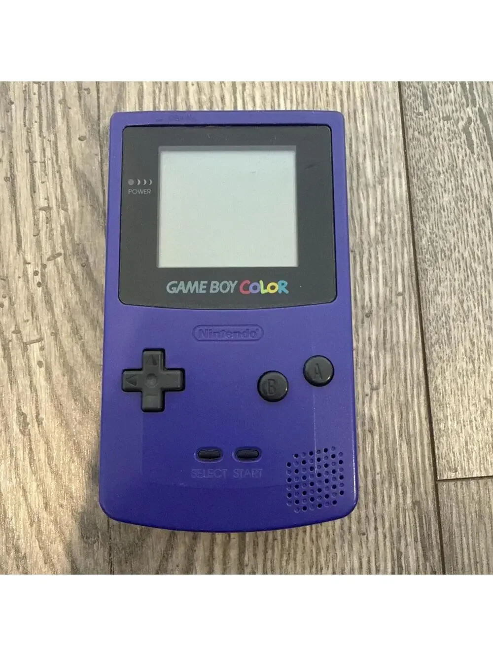 Nintendo Game Boy Color Model CGB-001 Purple - Incomplete